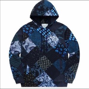 Teddy Fresh quilted Hoodie Large